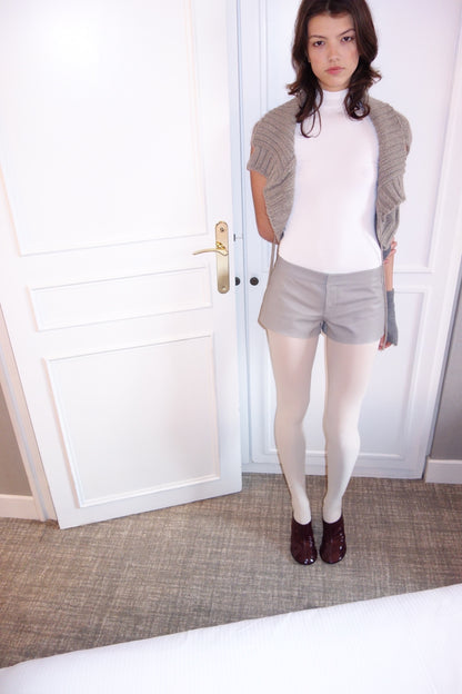 « FIRST » Shorts - Pearl Grey